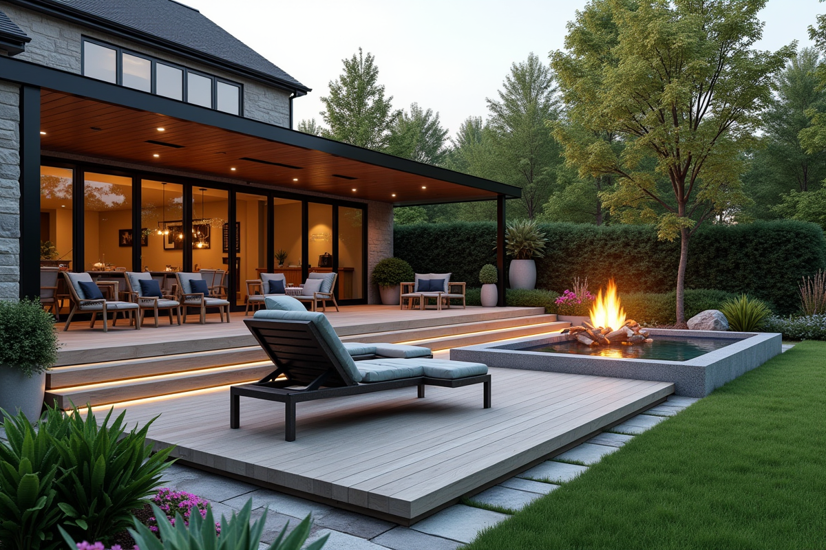 jardin moderne
